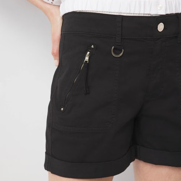 White House Black Market Black Cargo Shorts - Picture 4 of 5